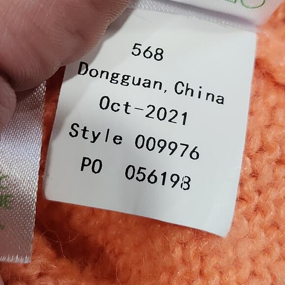 Lilly Pulitzer Orange Ruffle Sweater - Picture 12 of 14